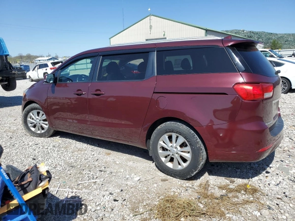 2018 Kia Sedona LX with VIN KNDMB5C17J6386623, listed as a Copart auction lot 51958585 with 79,281 mi miles and Salvage Title. Bid and sale history available at DreamBid. Image 2.