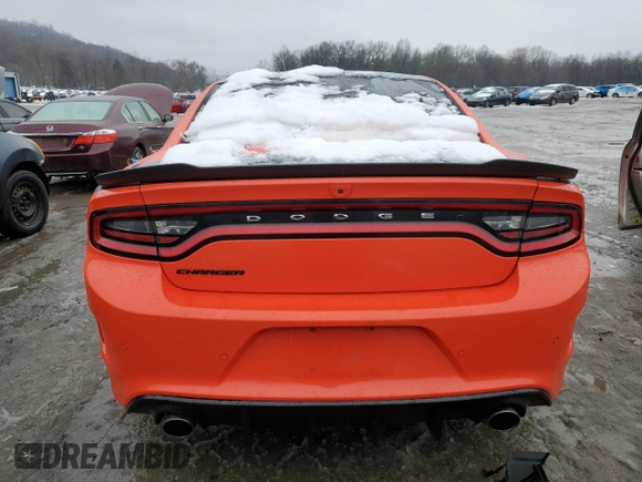 2017 Dodge Charger R/T with VIN 2C3CDXCT7HH588572, listed as a Copart auction lot 85549884 with 159,443 mi miles and Salvage Title. Bid and sale history available at DreamBid. Image 6.
