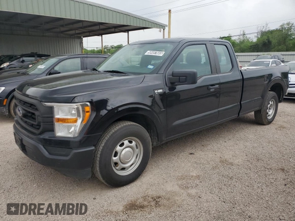 2021 Ford F-150 XL z VIN 1FTEX1CP4MKD58549, wystawiony jako Copart lot #50497665 z przebiegiem 66 709 mil mil oraz Czysty tytuł • Clean title. Historia ofert i sprzedaży dostępna na DreamBid. Obrazek 1.