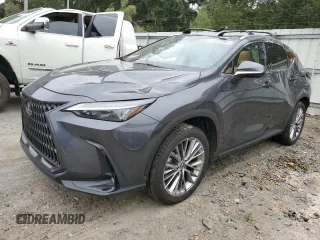 2022 Lexus NX with VIN 2T2GKCEZ8NC009023, listed as a Copart auction lot 74852064 with 20,454 mi miles and Salvage Title. Bid and sale history available at carsss.com. Image 1.