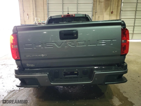 2022 Chevrolet Colorado 2WD LT with VIN 1GCHSCEA0N1179559, listed as a Copart auction lot 53234055 with 55,214 mi miles and Clean Title. Bid and sale history available at carsss.com. Image 6.