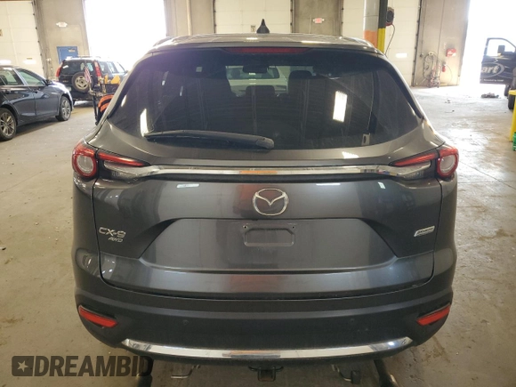 2016 Mazda CX-9 Signature with VIN JM3TCBEY6G0109918, listed as a Copart auction lot 59388185 with 153,626 mi miles and Salvage title. Bid and sale history available at DreamBid. Image 6.