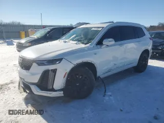 2022 Cadillac XT6 Luxury with VIN 1GYKPBR44NZ182840, listed as a Copart auction lot 88559145 with 38,747 mi miles and Clean Title. Bid and sale history available at carsss.com. Image 1.