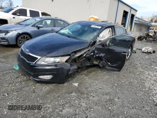 2012 Kia Optima EX with VIN 5XXGN4A70CG088103, listed as a Copart auction lot 44957855 with 153,633 mi miles and Salvage Title. Bid and sale history available at carsss.com. Image 1.