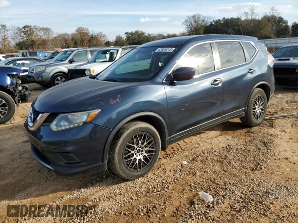 2016 Nissan Rogue S with VIN 5N1AT2MT2GC874690, listed as a Copart auction lot 42559045 with 208,664 mi miles and Salvage Title. Bid and sale history available at carsss.com. Image 1.