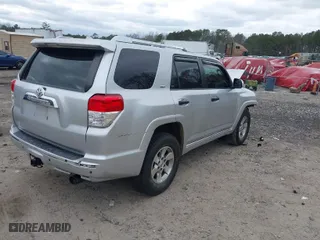 2011 Toyota 4Runner SR5 with VIN JTEZU5JR9B5021016, listed as a IAAI auction lot 41844799 with 155,361 mi miles. Bid and sale history available at carsss.com. Image 4.