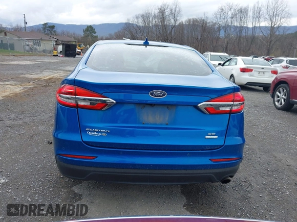2019 Ford Fusion SE with VIN 3FA6P0HDXKR102508, listed as a IAAI auction lot 41849508 with 133,593 mi miles. Bid and sale history available at carsss.com. Image 16.