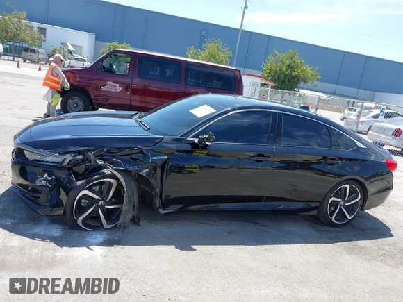 2022 Honda Accord Sport with VIN 1HGCV3F28NA034845, listed as a IAAI auction lot 42462260 with 69,163 mi miles and . Bid and sale history available at DreamBid. Image 14.