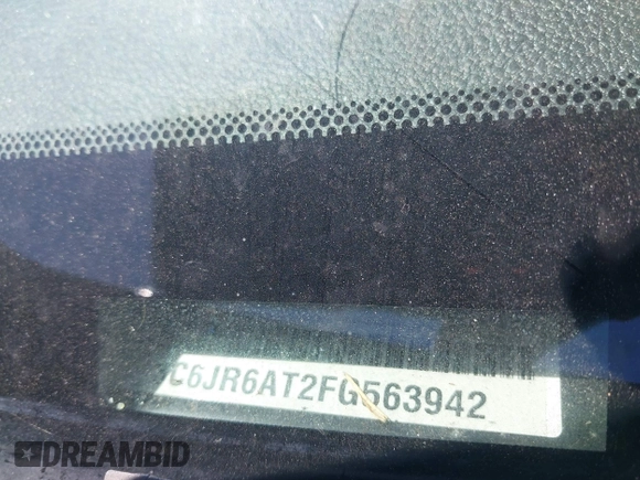 2015 Ram 1500 Tradesman z VIN 3C6JR6AT2FG563942, wystawiony jako IAAI lot #41984985 z przebiegiem 111 814 mil mil oraz . Historia ofert i sprzedaży dostępna na DreamBid. Obrazek 9.