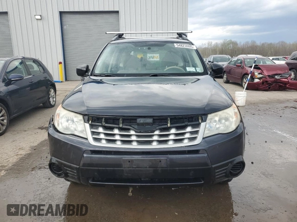 2012 Subaru Forester X with VIN JF2SHABC8CH409191, listed as a Copart auction lot 54823995 with Not Provided miles and Salvage Title. Bid and sale history available at DreamBid. Image 5.