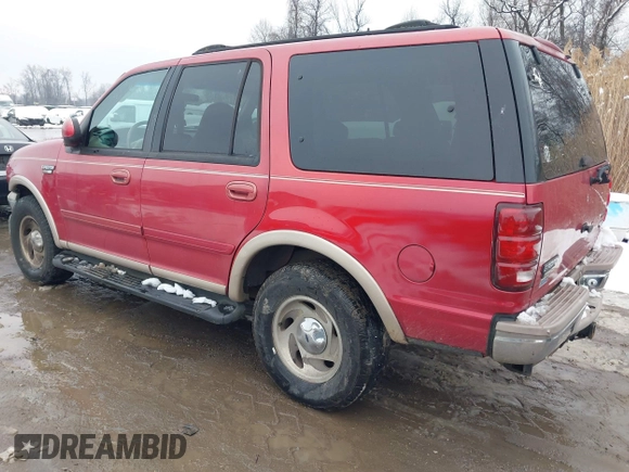 1999 Ford Expedition XLT z VIN 1FMPU18L0XLA04738, wystawiony jako IAAI lot #41177021 z przebiegiem 47 673 mil mil oraz . Historia ofert i sprzedaży dostępna na DreamBid. Obrazek 3.