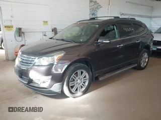 2015 Chevrolet Traverse LT with VIN 1GNKRGKDXFJ371359, listed as a IAAI auction lot 42691574 with Not provided miles and . Bid and sale history available at DreamBid. Image 2.