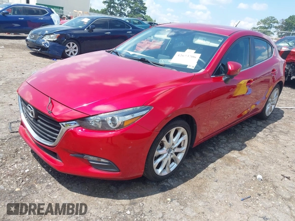 2017 Mazda 3 Touring with VIN 3MZBN1L73HM118171, listed as a IAAI auction lot 42673706 with 105,496 mi miles and . Bid and sale history available at DreamBid. Image 2.