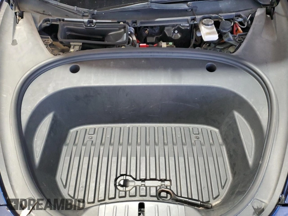 2022 Tesla Model 3 with VIN 5YJ3E1EA7NF189955, listed as a Copart auction lot 53149885 with 111,074 mi miles and Salvage Title. Bid and sale history available at DreamBid. Image 11.