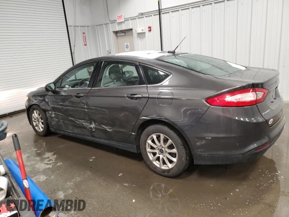 2015 Ford Fusion S with VIN 3FA6P0G77FR250441, listed as a Copart auction lot 50839585 with 117,110 mi miles and Salvage Title. Bid and sale history available at DreamBid. Image 2.