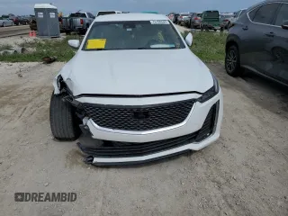 2020 Cadillac CT5 Luxury with VIN 1G6DM5RK9L0126887, listed as a Copart auction lot 76108594 with Not provided miles and Non repairable. Bid and sale history available at DreamBid. Image 5.