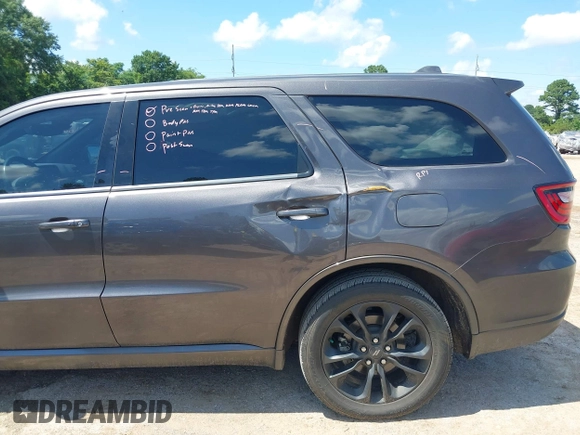 2021 Dodge Durango GT с VIN 1C4RDHDG6MC803529, выставлен на аукционе IAAI как лот 42348553 с пробегом 53 850 миль миль и . История ставок и продаж доступна на DreamBid. Изображение 6.
