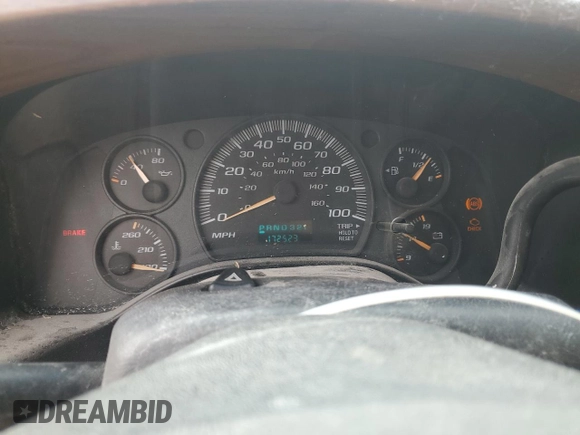 2003 Chevrolet Express Cargo YF7 Upfitter with VIN 1GBFG15T731232886, listed as a Copart auction lot 63531595 with 172,523 mi miles and Salvage title. Bid and sale history available at DreamBid. Image 9.