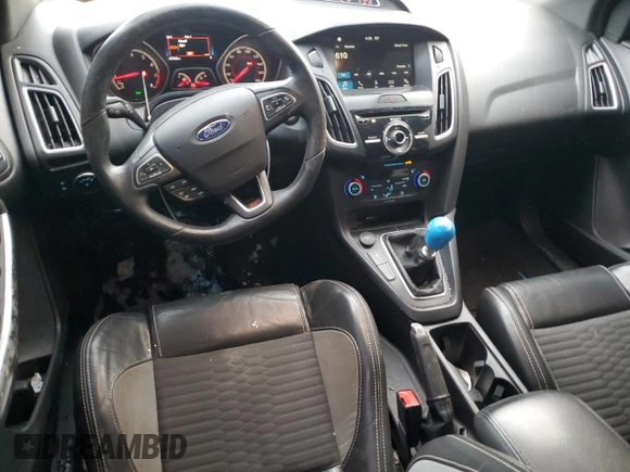 2018 Ford Focus ST with VIN 1FADP3L98JL291877, listed as a Copart auction lot 87465024 with 67,539 mi miles and Salvage Title. Bid and sale history available at DreamBid. Image 8.