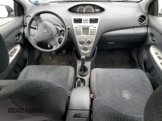 2008 Toyota Yaris with VIN JTDBT923081189704, listed as a Copart auction lot 53833445 with 161,086 mi miles and Salvage Title. Bid and sale history available at carsss.com. Image 8.
