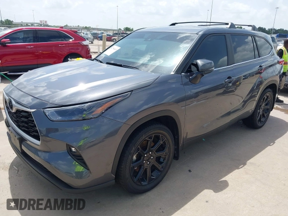 2023 Toyota Highlander L with VIN 5TDKDRAH1PS509138, listed as a IAAI auction lot 42706419 with 59,442 mi miles and . Bid and sale history available at DreamBid. Image 2.