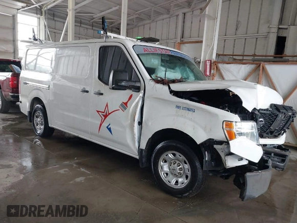 2018 Nissan NV Cargo S z VIN 1N6BF0KY7JN808504, wystawiony jako IAAI lot #39906506 z przebiegiem 83 900 mil mil oraz . Historia ofert i sprzedaży dostępna na DreamBid. Obrazek 1.