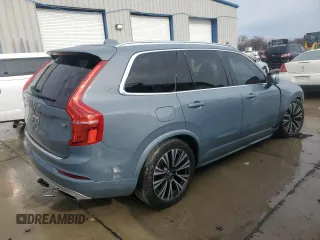 2020 Volvo XC90 Momentum with VIN YV4102PK4L1575186, listed as a Copart auction lot 46177035 with 73,170 mi miles and Salvage Title. Bid and sale history available at carsss.com. Image 3.