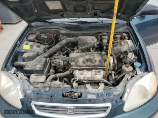 1997 Honda Civic LX with VIN 1HGEJ6574VL020352, listed as a Copart auction lot 53406855 with 216,655 mi miles and Clean Title. Bid and sale history available at carsss.com. Image 11.