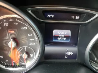 2017 Mercedes-Benz CLA 250 with VIN WDDSJ4GBXHN500370, listed as a Copart auction lot 45715552 with 46,798 mi miles and . Bid and sale history available at DreamBid. Image 8.