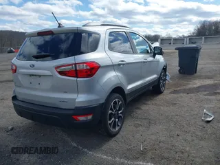2018 Ford EcoSport SE with VIN MAJ6P1UL3JC249592, listed as a IAAI auction lot 41975652 with 34,360 mi miles. Bid and sale history available at carsss.com. Image 4.