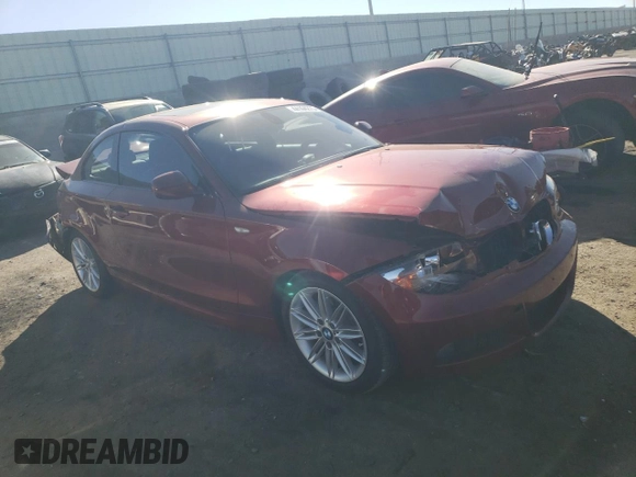 2013 BMW 1 Series 128i z VIN WBAUP9C51DVS94863, wystawiony jako Copart lot #44164275 z przebiegiem 71 162 mil mil oraz Szkoda całkowita • Salvage title. Historia ofert i sprzedaży dostępna na DreamBid. Obrazek 4.