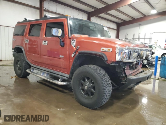 2004 Hummer H2 with VIN 5GRGN23U84H106907, listed as a Copart auction lot 42089285 with 115,838 mi miles and Salvage Title. Bid and sale history available at carsss.com. Image 4.