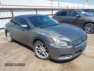 2014 Nissan Maxima S with VIN 1N4AA5AP6EC435191, listed as a IAAI auction lot 41872183 with 247,909 mi miles and . Bid and sale history available at DreamBid. Image 1.