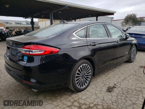 2018 Ford Fusion Hybrid SE with VIN 3FA6P0LU4JR111114, listed as a Copart auction lot 41459803 with 122,960 mi miles. Bid and sale history available at carsss.com. Image 3.