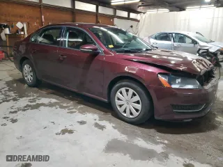 2012 Volkswagen Passat S w/Appearance with VIN 1VWAH7A30CC023227, listed as a Copart auction lot 45944815 with 147,507 mi miles and Salvage Title. Bid and sale history available at carsss.com. Image 4.