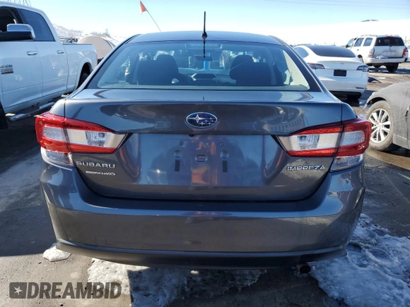 2021 Subaru Impreza with VIN 4S3GKAB61M3600191, listed as a Copart auction lot 46491005 with 64,774 mi miles and Salvage Title. Bid and sale history available at carsss.com. Image 6.