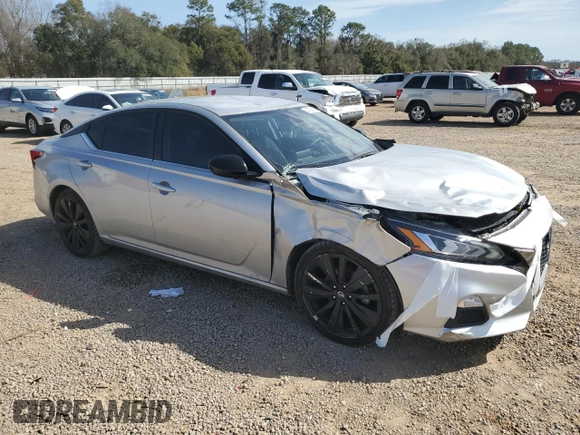 2022 Nissan Altima 2.5 SR with VIN 1N4BL4CV5NN384176, listed as a Copart auction lot 47608135 with 75,831 mi miles and Salvage Title. Bid and sale history available at carsss.com. Image 4.