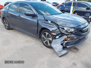 2020 Honda Civic LX with VIN 2HGFC2F65LH575320, listed as a IAAI auction lot 42009564 with Not Provided miles and . Bid and sale history available at DreamBid. Image 1.
