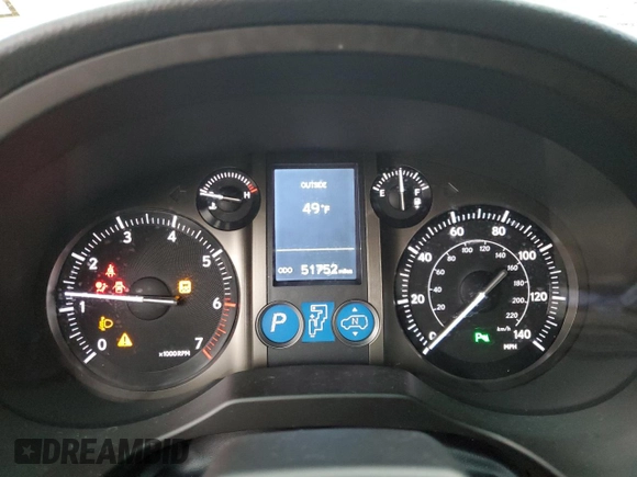 2018 Lexus GX with VIN JTJJM7FXXJ5183477, listed as a Copart auction lot 80084794 with 51,752 mi miles and Salvage Title. Bid and sale history available at carsss.com. Image 9.