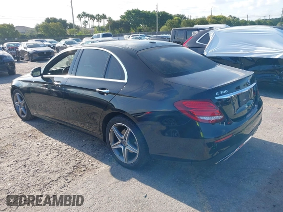 2018 Mercedes-Benz E 300 with VIN WDDZF4JB5JA380872, listed as a IAAI auction lot 42048785 with 94,574 mi miles and . Bid and sale history available at DreamBid. Image 3.