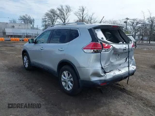 2015 Nissan Rogue SL with VIN 5N1AT2MV7FC764959, listed as a IAAI auction lot 41997813 with 37,129 mi miles and . Bid and sale history available at carsss.com. Image 3.