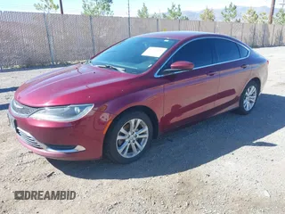2015 Chrysler 200 Limited z VIN 1C3CCCAB2FN594385, wystawiony jako IAAI lot #42215829 z przebiegiem 141 941 mil mil oraz . Historia ofert i sprzedaży dostępna na DreamBid. Obrazek 2.