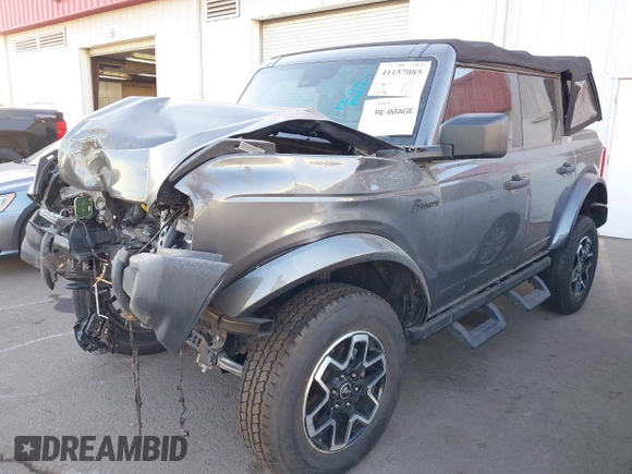 2021 Ford Bronco with VIN 1FMDE5BH2MLB07425, listed as a IAAI auction lot 41157085 with Not provided miles and . Bid and sale history available at DreamBid. Image 14.