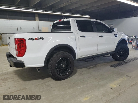 2023 Ford Ranger XL with VIN 1FTER4FH2PLE26247, listed as a Copart auction lot 53163535 with 27,444 mi miles and Salvage title. Bid and sale history available at DreamBid. Image 3.