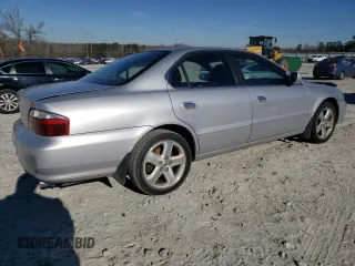 2002 Acura TL Type S w/Navigation with VIN 19UUA569X2A051439, listed as a Copart auction lot 86293914 with 217,101 mi miles and Salvage Title. Bid and sale history available at carsss.com. Image 3.