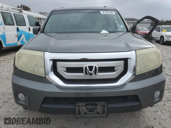 2009 Honda Pilot EX-L z VIN 5FNYF38659B015359, wystawiony jako Copart lot #81931884 z przebiegiem 256 430 mil mil oraz Szkoda całkowita • Salvage title. Historia ofert i sprzedaży dostępna na DreamBid. Obrazek 5.
