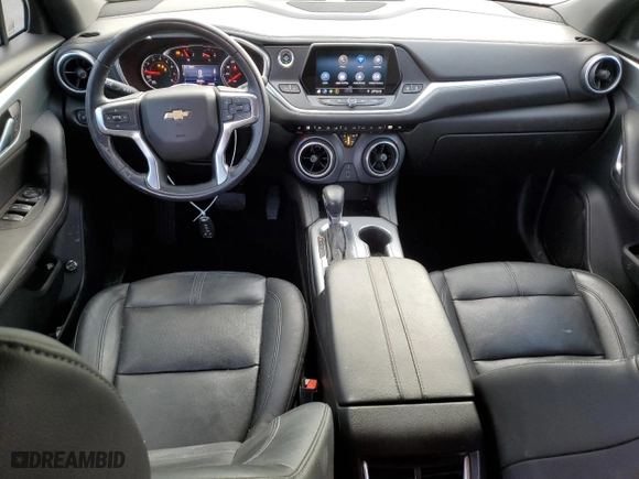 2020 Chevrolet Blazer LT with VIN 3GNKBJRS7LS695269, listed as a Copart auction lot 87037324 with 69,433 mi miles and Salvage Title. Bid and sale history available at carsss.com. Image 8.