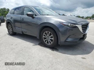 2018 Mazda CX-9 Touring with VIN JM3TCBCY7J0223534, listed as a Copart auction lot 58613975 with Not provided miles and Salvage title. Bid and sale history available at DreamBid. Image 4.