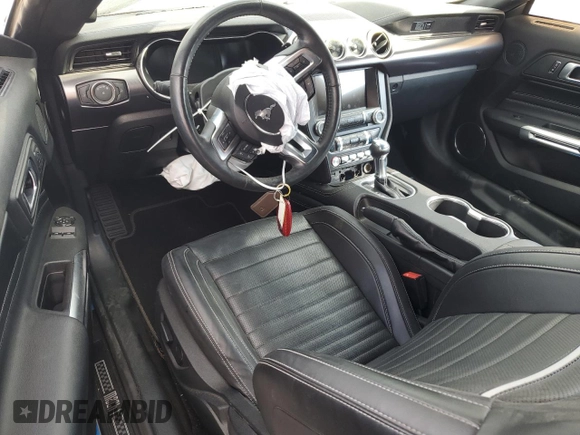 2022 Ford Mustang Mach 1 with VIN 1FA6P8R0XN5551110, listed as a Copart auction lot 43288855 with Not provided miles and Salvage title. Bid and sale history available at DreamBid. Image 8.