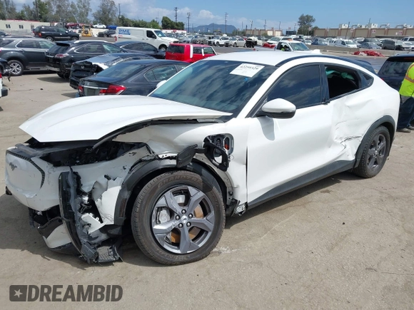 2022 Ford Mustang Mach-E Select with VIN 3FMTK1RM9NMA28589, listed as a IAAI auction lot 42259329 with Not provided miles and . Bid and sale history available at DreamBid. Image 2.
